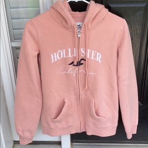 Light Pink Hollister coat for fall and winter